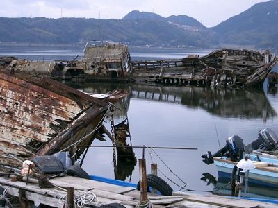 廃船1