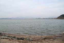 宍道湖と松江遠景